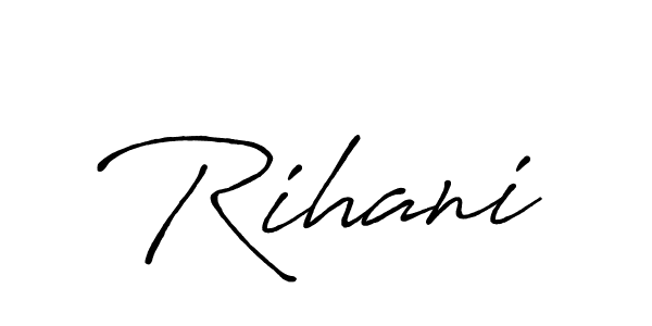 Check out images of Autograph of Rihani name. Actor Rihani Signature Style. Antro_Vectra_Bolder is a professional sign style online. Rihani signature style 7 images and pictures png