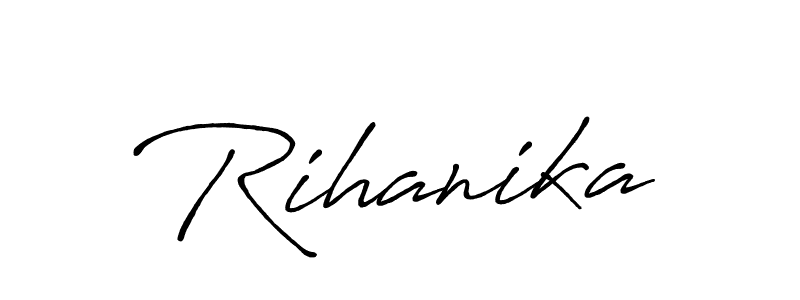 Make a short Rihanika signature style. Manage your documents anywhere anytime using Antro_Vectra_Bolder. Create and add eSignatures, submit forms, share and send files easily. Rihanika signature style 7 images and pictures png