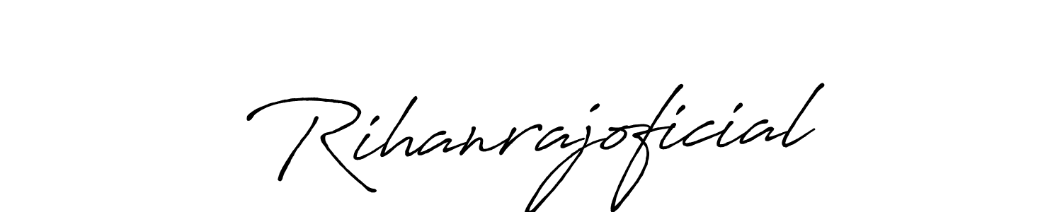 This is the best signature style for the Rihanrajoficial name. Also you like these signature font (Antro_Vectra_Bolder). Mix name signature. Rihanrajoficial signature style 7 images and pictures png