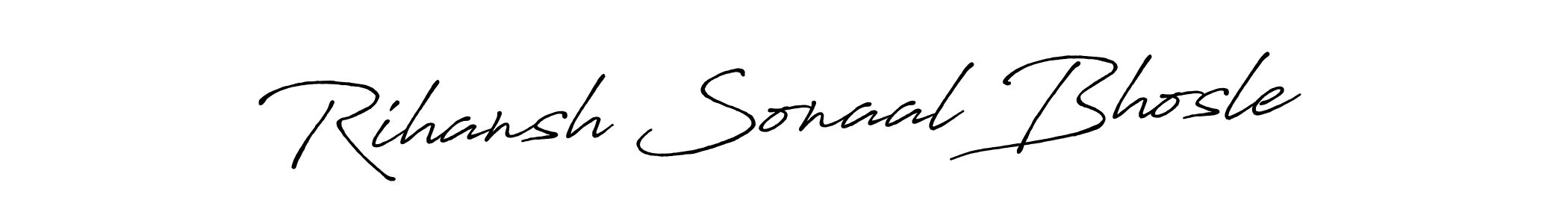 Similarly Antro_Vectra_Bolder is the best handwritten signature design. Signature creator online .You can use it as an online autograph creator for name Rihansh Sonaal Bhosle. Rihansh Sonaal Bhosle signature style 7 images and pictures png