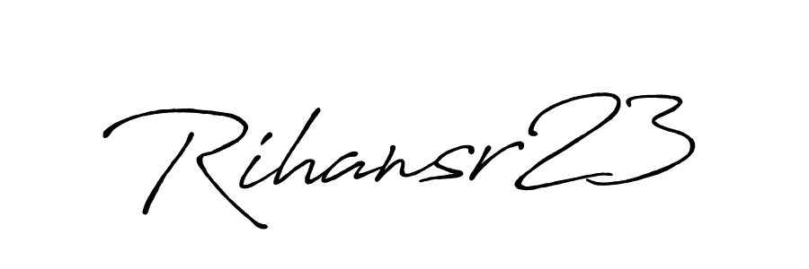 Once you've used our free online signature maker to create your best signature Antro_Vectra_Bolder style, it's time to enjoy all of the benefits that Rihansr23 name signing documents. Rihansr23 signature style 7 images and pictures png