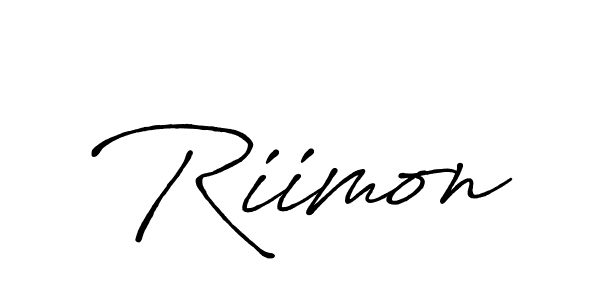 Similarly Antro_Vectra_Bolder is the best handwritten signature design. Signature creator online .You can use it as an online autograph creator for name Riimon. Riimon signature style 7 images and pictures png