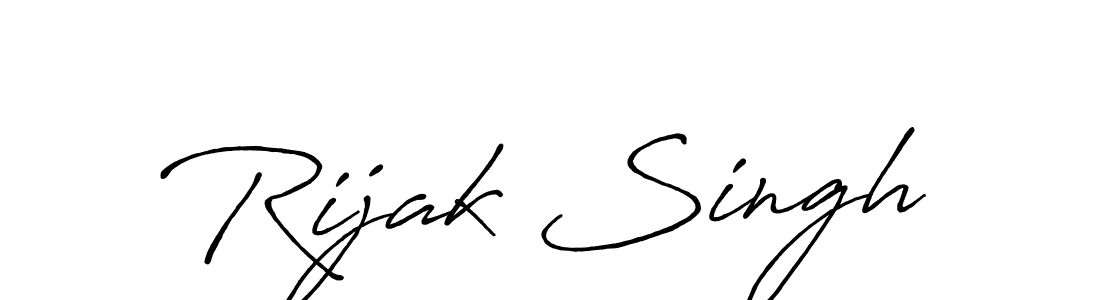 if you are searching for the best signature style for your name Rijak Singh. so please give up your signature search. here we have designed multiple signature styles  using Antro_Vectra_Bolder. Rijak Singh signature style 7 images and pictures png