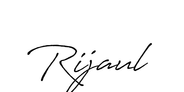 Antro_Vectra_Bolder is a professional signature style that is perfect for those who want to add a touch of class to their signature. It is also a great choice for those who want to make their signature more unique. Get Rijaul name to fancy signature for free. Rijaul signature style 7 images and pictures png