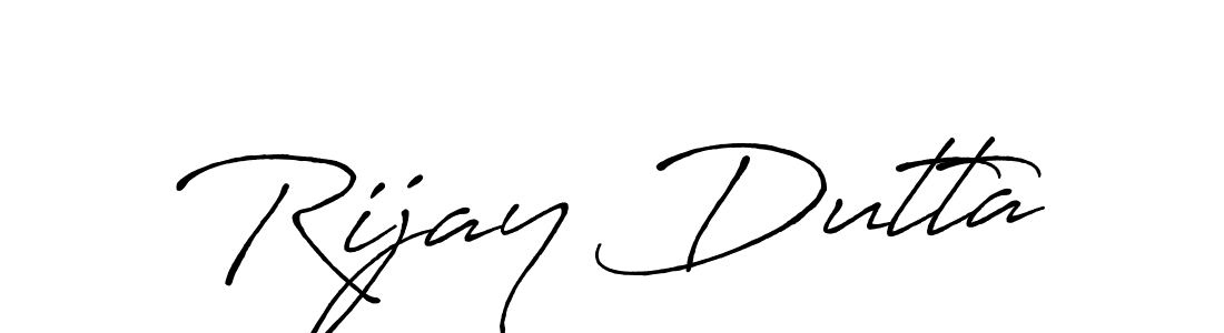 Make a short Rijay Dutta signature style. Manage your documents anywhere anytime using Antro_Vectra_Bolder. Create and add eSignatures, submit forms, share and send files easily. Rijay Dutta signature style 7 images and pictures png