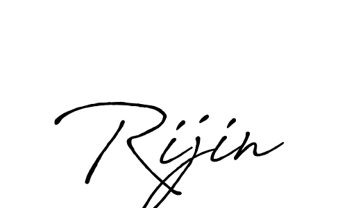 Best and Professional Signature Style for Rijin. Antro_Vectra_Bolder Best Signature Style Collection. Rijin signature style 7 images and pictures png