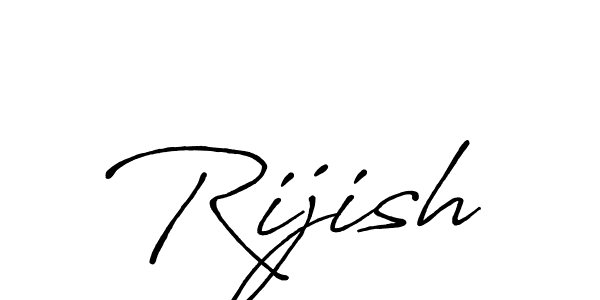 The best way (Antro_Vectra_Bolder) to make a short signature is to pick only two or three words in your name. The name Rijish include a total of six letters. For converting this name. Rijish signature style 7 images and pictures png