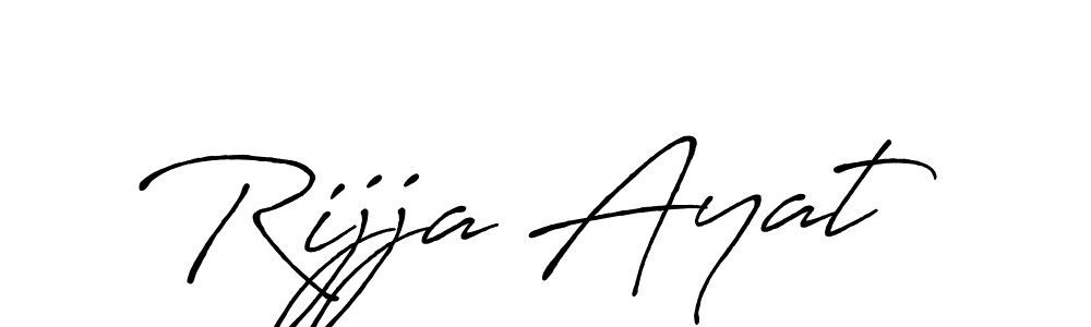 You should practise on your own different ways (Antro_Vectra_Bolder) to write your name (Rijja Ayat) in signature. don't let someone else do it for you. Rijja Ayat signature style 7 images and pictures png