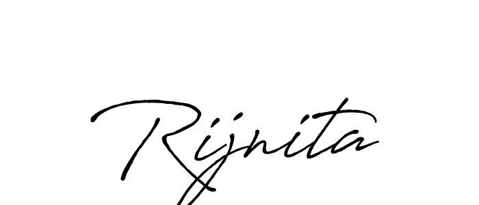 Also You can easily find your signature by using the search form. We will create Rijnita name handwritten signature images for you free of cost using Antro_Vectra_Bolder sign style. Rijnita signature style 7 images and pictures png