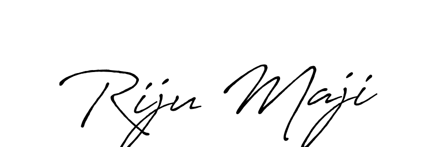 if you are searching for the best signature style for your name Riju Maji. so please give up your signature search. here we have designed multiple signature styles  using Antro_Vectra_Bolder. Riju Maji signature style 7 images and pictures png