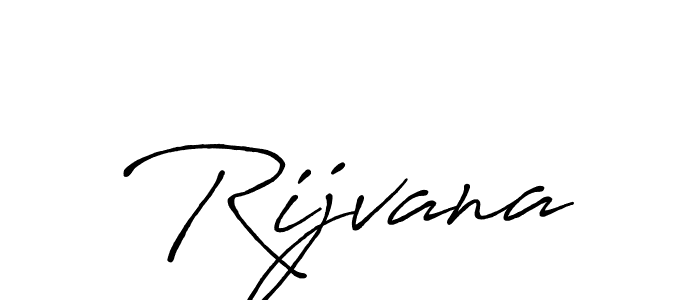 Best and Professional Signature Style for Rijvana. Antro_Vectra_Bolder Best Signature Style Collection. Rijvana signature style 7 images and pictures png