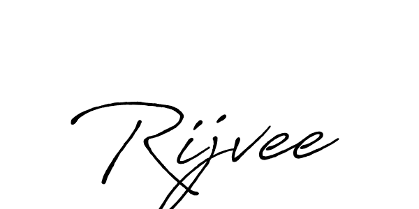 Similarly Antro_Vectra_Bolder is the best handwritten signature design. Signature creator online .You can use it as an online autograph creator for name Rijvee. Rijvee signature style 7 images and pictures png