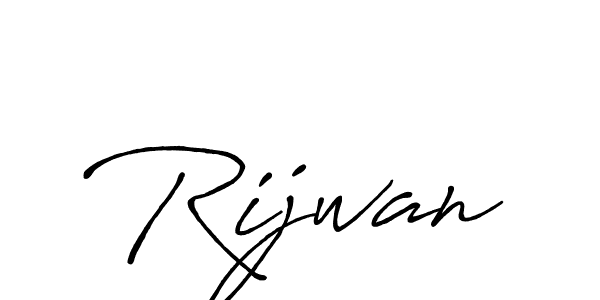 Design your own signature with our free online signature maker. With this signature software, you can create a handwritten (Antro_Vectra_Bolder) signature for name Rijwan. Rijwan signature style 7 images and pictures png