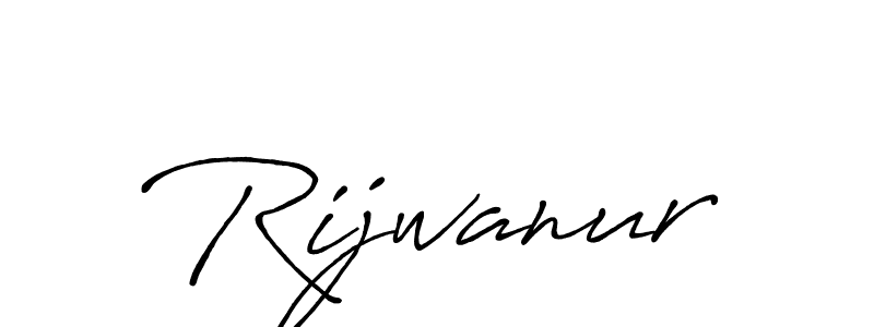 Also we have Rijwanur name is the best signature style. Create professional handwritten signature collection using Antro_Vectra_Bolder autograph style. Rijwanur signature style 7 images and pictures png