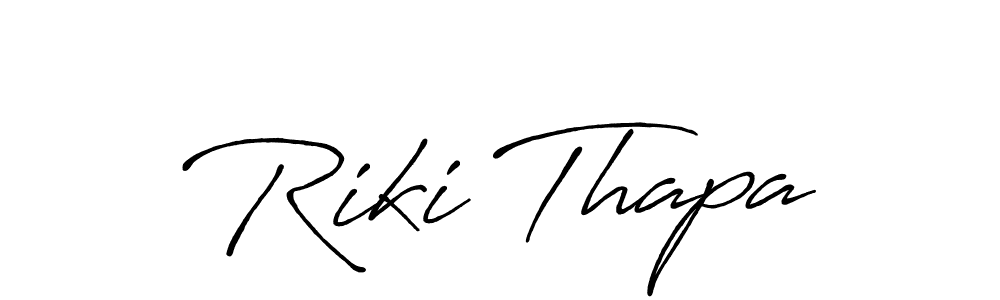 This is the best signature style for the Riki Thapa name. Also you like these signature font (Antro_Vectra_Bolder). Mix name signature. Riki Thapa signature style 7 images and pictures png