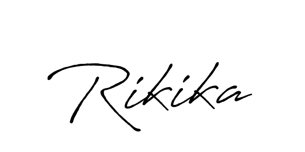 Make a beautiful signature design for name Rikika. Use this online signature maker to create a handwritten signature for free. Rikika signature style 7 images and pictures png