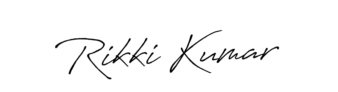 This is the best signature style for the Rikki Kumar name. Also you like these signature font (Antro_Vectra_Bolder). Mix name signature. Rikki Kumar signature style 7 images and pictures png
