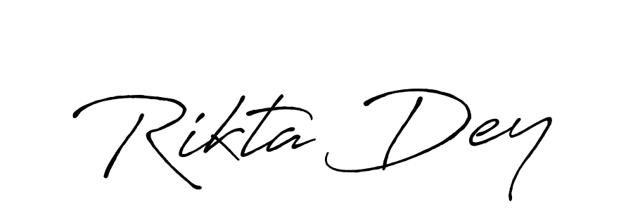 if you are searching for the best signature style for your name Rikta Dey. so please give up your signature search. here we have designed multiple signature styles  using Antro_Vectra_Bolder. Rikta Dey signature style 7 images and pictures png