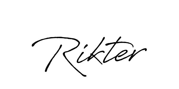 This is the best signature style for the Rikter name. Also you like these signature font (Antro_Vectra_Bolder). Mix name signature. Rikter signature style 7 images and pictures png