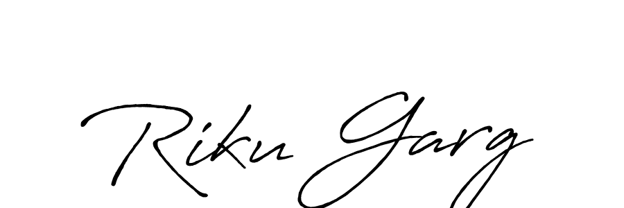 It looks lik you need a new signature style for name Riku Garg. Design unique handwritten (Antro_Vectra_Bolder) signature with our free signature maker in just a few clicks. Riku Garg signature style 7 images and pictures png