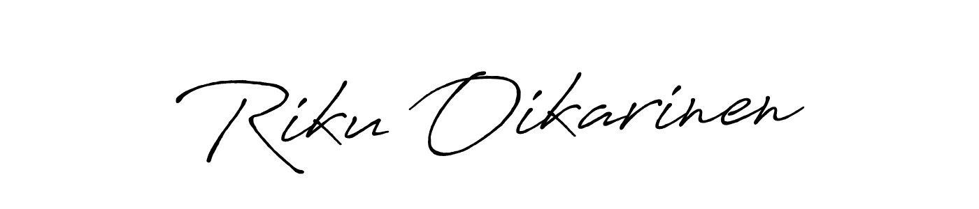 Make a short Riku Oikarinen signature style. Manage your documents anywhere anytime using Antro_Vectra_Bolder. Create and add eSignatures, submit forms, share and send files easily. Riku Oikarinen signature style 7 images and pictures png