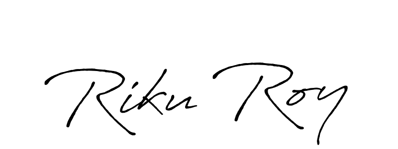 Also we have Riku Roy name is the best signature style. Create professional handwritten signature collection using Antro_Vectra_Bolder autograph style. Riku Roy signature style 7 images and pictures png