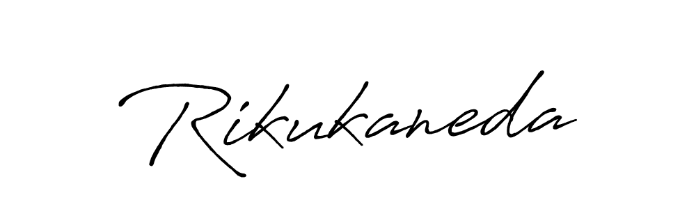 Antro_Vectra_Bolder is a professional signature style that is perfect for those who want to add a touch of class to their signature. It is also a great choice for those who want to make their signature more unique. Get Rikukaneda name to fancy signature for free. Rikukaneda signature style 7 images and pictures png