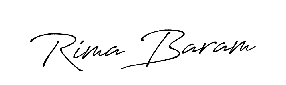 Make a beautiful signature design for name Rima Baram. Use this online signature maker to create a handwritten signature for free. Rima Baram signature style 7 images and pictures png