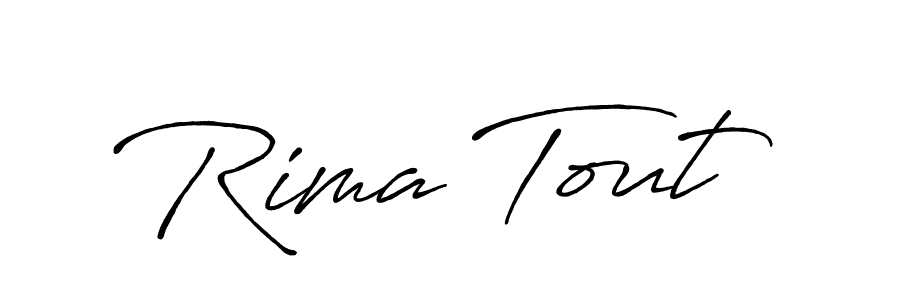 Once you've used our free online signature maker to create your best signature Antro_Vectra_Bolder style, it's time to enjoy all of the benefits that Rima Tout name signing documents. Rima Tout signature style 7 images and pictures png