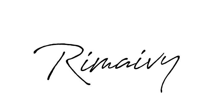 Similarly Antro_Vectra_Bolder is the best handwritten signature design. Signature creator online .You can use it as an online autograph creator for name Rimaivy. Rimaivy signature style 7 images and pictures png