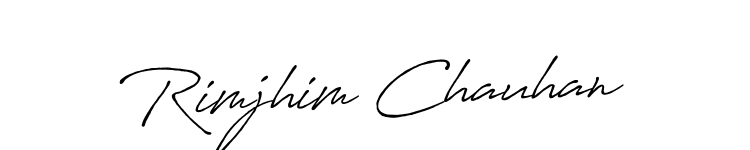 Here are the top 10 professional signature styles for the name Rimjhim Chauhan. These are the best autograph styles you can use for your name. Rimjhim Chauhan signature style 7 images and pictures png