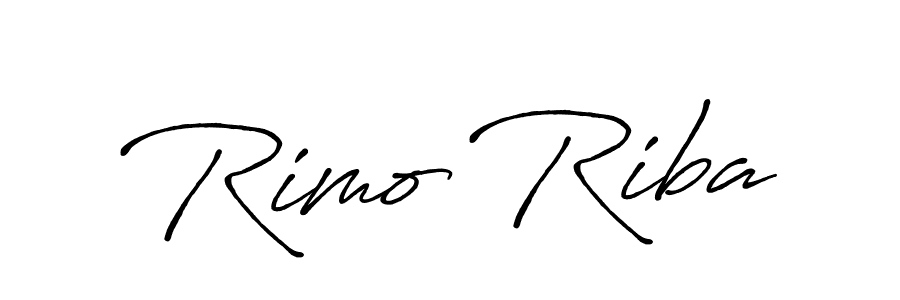 if you are searching for the best signature style for your name Rimo Riba. so please give up your signature search. here we have designed multiple signature styles  using Antro_Vectra_Bolder. Rimo Riba signature style 7 images and pictures png