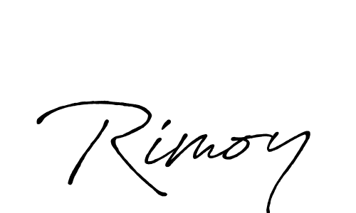 Also we have Rimoy name is the best signature style. Create professional handwritten signature collection using Antro_Vectra_Bolder autograph style. Rimoy signature style 7 images and pictures png