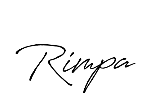 The best way (Antro_Vectra_Bolder) to make a short signature is to pick only two or three words in your name. The name Rimpa include a total of six letters. For converting this name. Rimpa signature style 7 images and pictures png