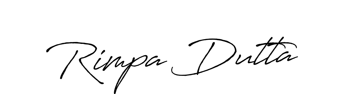 Once you've used our free online signature maker to create your best signature Antro_Vectra_Bolder style, it's time to enjoy all of the benefits that Rimpa Dutta name signing documents. Rimpa Dutta signature style 7 images and pictures png