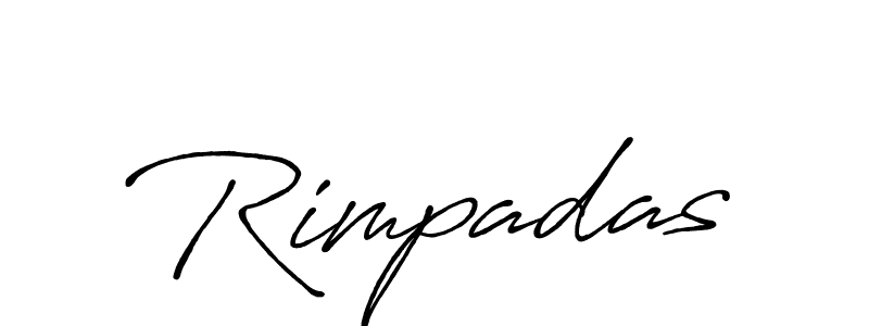 How to make Rimpadas signature? Antro_Vectra_Bolder is a professional autograph style. Create handwritten signature for Rimpadas name. Rimpadas signature style 7 images and pictures png