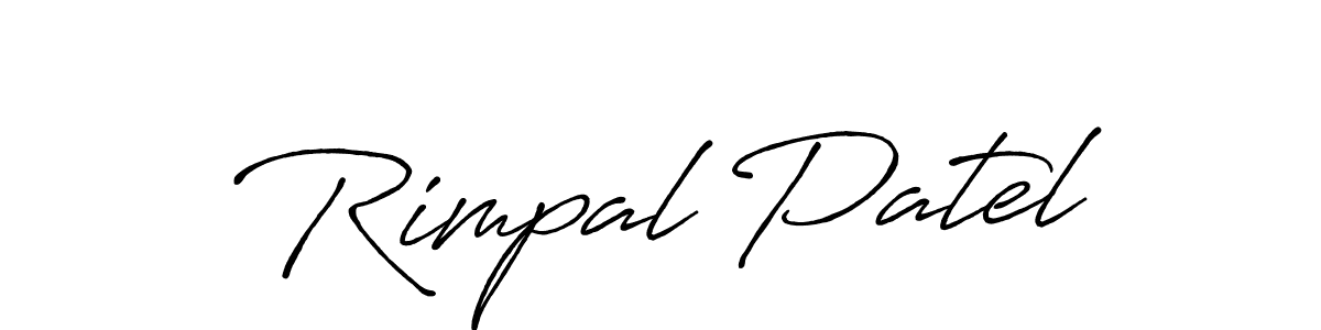 You should practise on your own different ways (Antro_Vectra_Bolder) to write your name (Rimpal Patel) in signature. don't let someone else do it for you. Rimpal Patel signature style 7 images and pictures png
