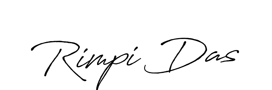 The best way (Antro_Vectra_Bolder) to make a short signature is to pick only two or three words in your name. The name Rimpi Das include a total of six letters. For converting this name. Rimpi Das signature style 7 images and pictures png