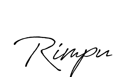 Also You can easily find your signature by using the search form. We will create Rimpu name handwritten signature images for you free of cost using Antro_Vectra_Bolder sign style. Rimpu signature style 7 images and pictures png