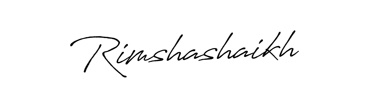 Make a beautiful signature design for name Rimshashaikh. Use this online signature maker to create a handwritten signature for free. Rimshashaikh signature style 7 images and pictures png