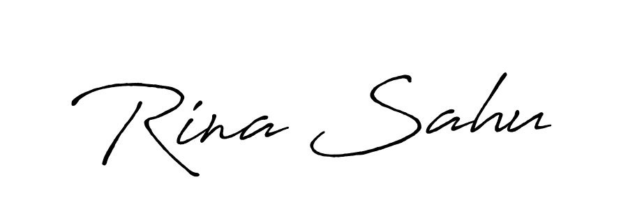Make a beautiful signature design for name Rina Sahu. Use this online signature maker to create a handwritten signature for free. Rina Sahu signature style 7 images and pictures png