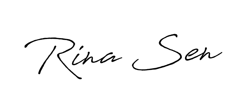 if you are searching for the best signature style for your name Rina Sen. so please give up your signature search. here we have designed multiple signature styles  using Antro_Vectra_Bolder. Rina Sen signature style 7 images and pictures png