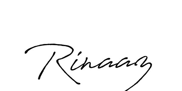 Rinaaz stylish signature style. Best Handwritten Sign (Antro_Vectra_Bolder) for my name. Handwritten Signature Collection Ideas for my name Rinaaz. Rinaaz signature style 7 images and pictures png