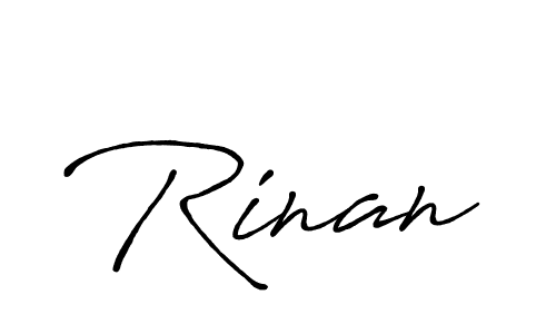 Similarly Antro_Vectra_Bolder is the best handwritten signature design. Signature creator online .You can use it as an online autograph creator for name Rinan. Rinan signature style 7 images and pictures png