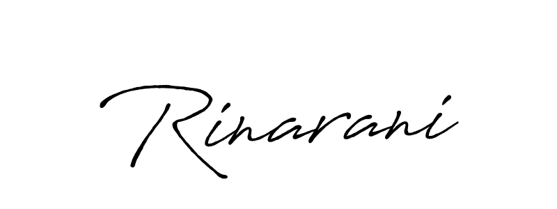 Also we have Rinarani name is the best signature style. Create professional handwritten signature collection using Antro_Vectra_Bolder autograph style. Rinarani signature style 7 images and pictures png