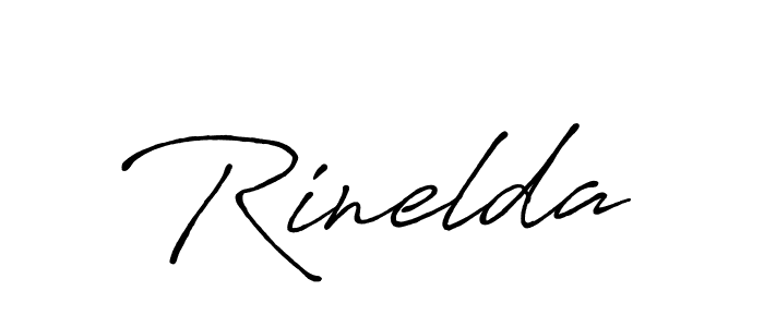 Make a short Rinelda signature style. Manage your documents anywhere anytime using Antro_Vectra_Bolder. Create and add eSignatures, submit forms, share and send files easily. Rinelda signature style 7 images and pictures png