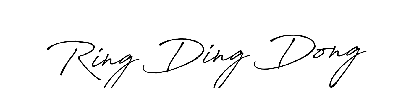 Antro_Vectra_Bolder is a professional signature style that is perfect for those who want to add a touch of class to their signature. It is also a great choice for those who want to make their signature more unique. Get Ring Ding Dong name to fancy signature for free. Ring Ding Dong signature style 7 images and pictures png