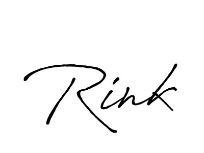 Also You can easily find your signature by using the search form. We will create Rink name handwritten signature images for you free of cost using Antro_Vectra_Bolder sign style. Rink signature style 7 images and pictures png