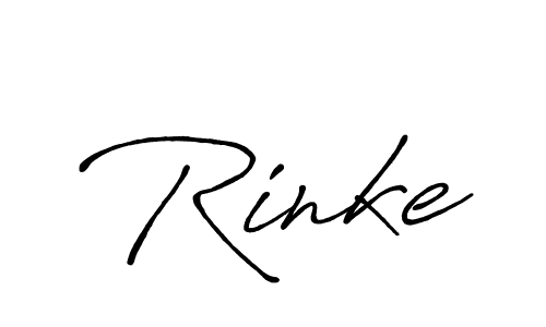 Similarly Antro_Vectra_Bolder is the best handwritten signature design. Signature creator online .You can use it as an online autograph creator for name Rinke. Rinke signature style 7 images and pictures png