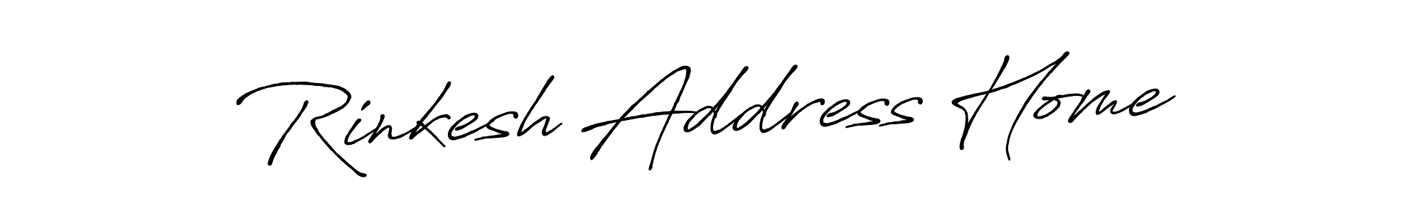 Similarly Antro_Vectra_Bolder is the best handwritten signature design. Signature creator online .You can use it as an online autograph creator for name Rinkesh Address Home. Rinkesh Address Home signature style 7 images and pictures png